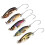 Bass Salmon Metal Spinner Lure Set 15
