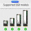 M.2 Hard Drive Case NVME/ENGFF Dual Protocol Solid-State Mobile Hard Drive Case Intelligent Digital Health Detection B 5