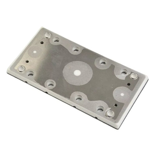 178x93mm 12Hole Square Backing Pad Hook & Loop Sanding Pads for  RS300 EQ-/LRS 93 Sander Power Polisher Tools 1
