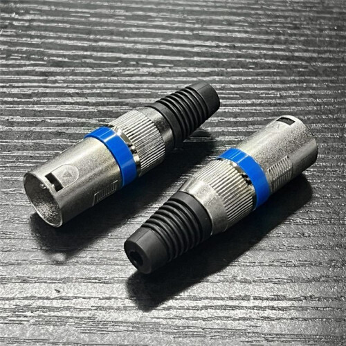 XLR 3-Pin Female Audio Connectors Multi-Function Cable Sockets for Video and Audio Connections Portable and Practical 1