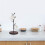 Countertop Mug Tree Stand - Coffee Cup Display & Storage Rack, Kitchen Counter Organizer, Black (Single Row) 5