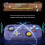 Pocket  Controller -Sized Gamepads 1000hz Hall Joystick Short Video Remote Control Suitable for NS2 NS Layout 6