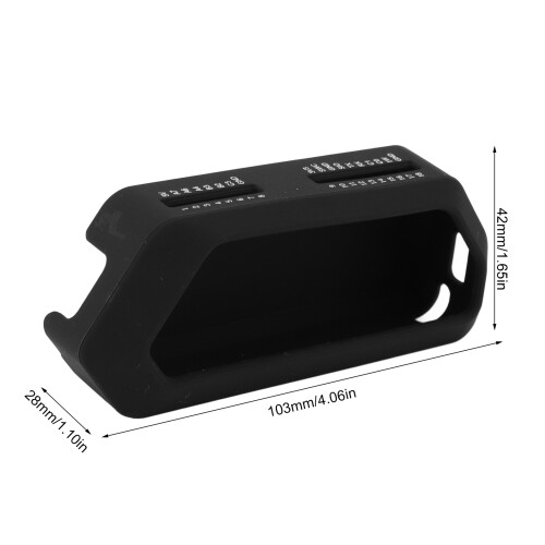 Shockproof Silicone Protective Case for Flipper Zero WiFi Black 1
