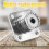UHF Female SO239 Panel Chassis Mount Flange Deck Mount Solder Cup RF Connector 4