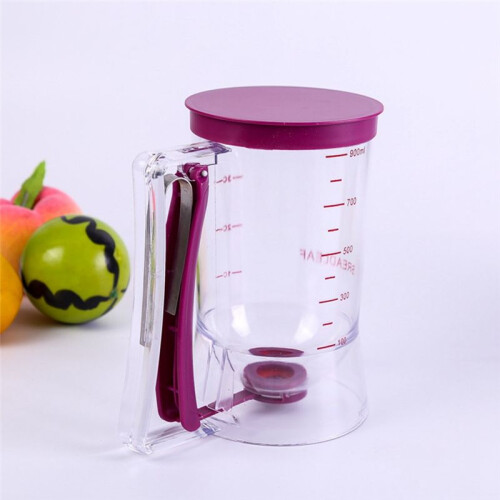 Multifunctional Batter Separator Batter Funnel Hand-Crank Batter Colander Handheld Batter Separator Batter Dispenser 2