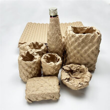 100PCS Paper Bubble Wrap, 29x38cm Lengthen Eco Cushioning Wrap, Alternative to Plastic Bubble Wrap Filler for Packing
