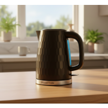 Russell Hobbs Honeycomb Electric Jug Kettle 3000W 1.7Litre Black 26051