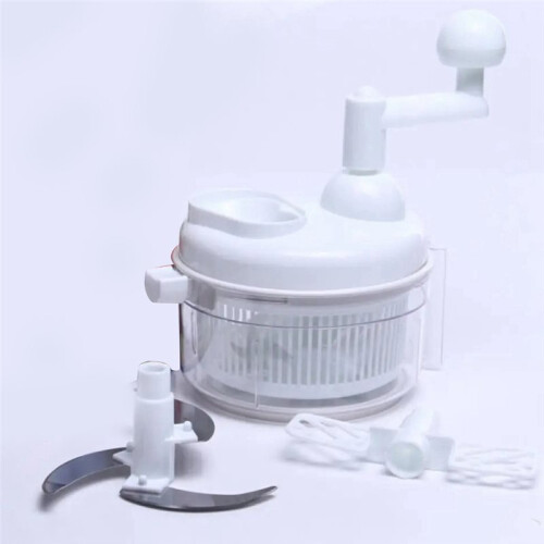 Multifunctional Vegetable Cutter Manual Food Processor Dehydration Kitchen Tool Efficient Chopping Slicing Appliance 1
