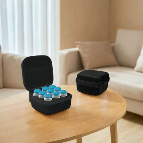 EVA Waterproof Insulin Vial Protector Case with 9 Vials Storage Capacity 1