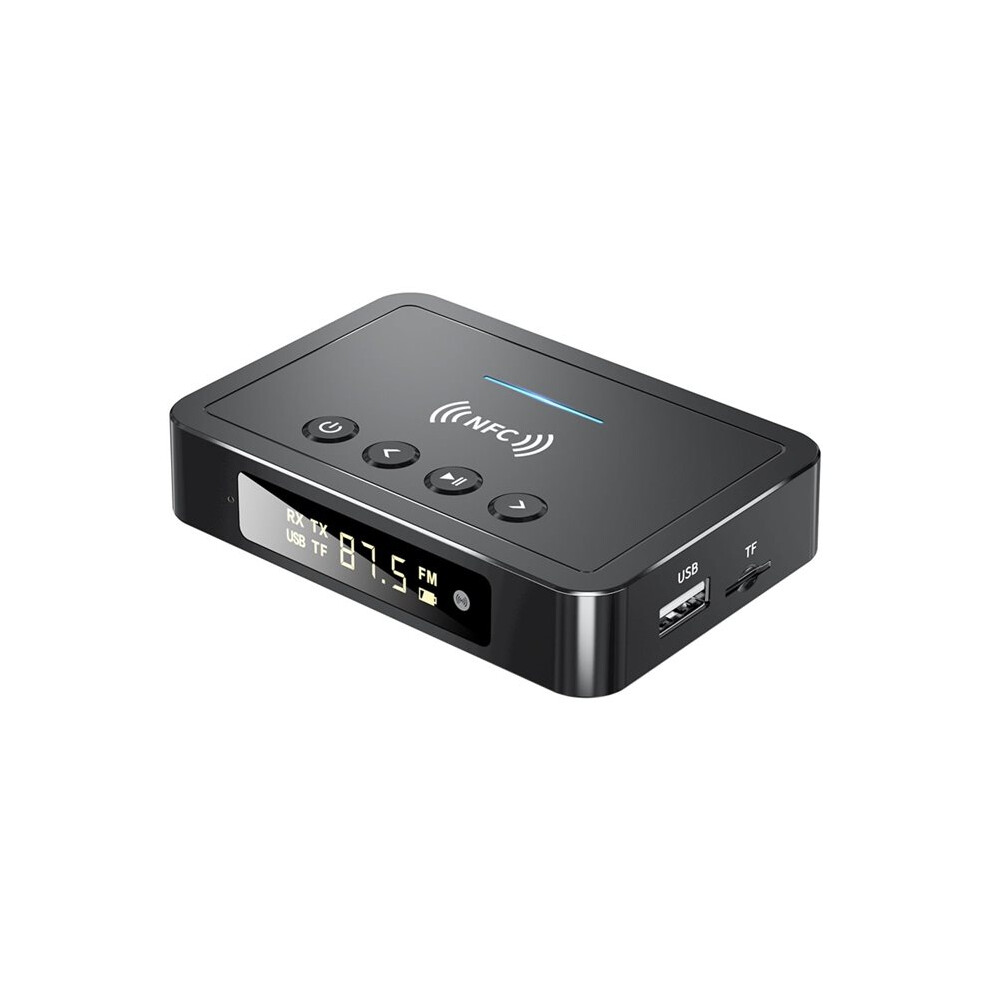 Nfc 6.0 Receiver Transmitter Fm Stereo 3.5Mm Jack 3In1 Wireless Audio Adapter For Tv Car Speaker 4714022509309