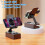 Cell Phone Holder Stand with  Speaker Adjustable Desktop Live Tablet Bracket Support Portable Wireless Speaker 3