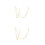 2Stk Eyeglass Chain Metall Brillenhalter Kette 3