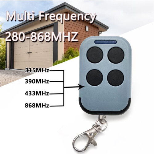 Multi-Frequency Universal Garage Door Remote Controller 280-868mhz Gate Control 433mhz 315 390 Copier Duplicator 1