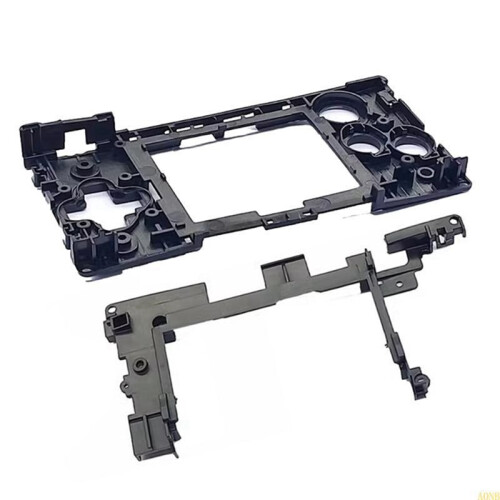 A0NB Game Boy Micro Replacement Front and Rear Frame Shell, for  GBM Game Console Stand for Portable Storage 2