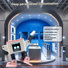 AI OTTO Robot Röstchattrobot ESP32-S3 Interaktiv Dansrobot 1,54 Tums Skärm Stöder Deepseek Xiaozhi B