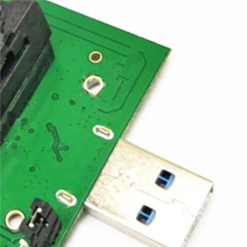 UEMCP254 Naar USB 3.0 Testprogrammeur SM3350 Besturing 0.5 Brandbare Flip-Tester Elastisch Contacttype 2
