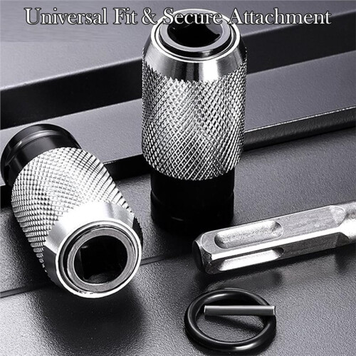 Rotary Hammer Adapter with Impact Drill Bits Set, Versatile Rotary Hammer Adapter Set, 4 Sizes, Perfect