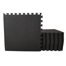 16 Piece EVA Foam Floor Protective Tiles / Mats 60x60cm Each Set For Gyms, Garages, Camping, Kids Play, Hot Tub And Much More! - Set Covers 5.76 sqm