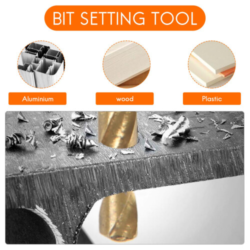 50 Pcs Titanium Coated High Speed Steel Drill Bit Set Tool 1/1.5/2/2.5/3mm 2