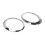 2Pcs Silver Headlight Rings Mini 2001-2006 5