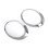 2Pcs Silver Headlight Rings Mini 2001-2006 8