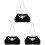 3Stk Damen Abendtasche Clutch Plüsch Mit , Elegant 3