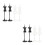 8Pièces Mannequin ABS Support Pour Déco Et Couture 8
