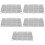 5Pièces Remplacement Grilles Rv ABS Avec Éponge Filtrant 9