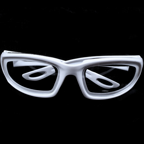 Tears Free Onion Chopping Goggles Glasses Eye Protector Kitchen Gadget Tool White 1