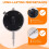 Dial Indicator Gauge 0-10mm Meter Precise 0.01 Resolution Concentricity Test 6
