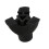 1X Walking Stick End Tripod CANE TIP Self Standing Rubber NON-SLIP End Bottom 5