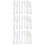 21Pièces Coques Stylo Plastique Blanches Couverture Protégée Portable 9