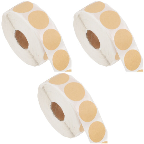 3Rollen Draagbare Professionele Target Stickers Van Zelfklevend Papier 2