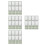 4Ensembles Kit Ligné Et Enveloppes Vert Mariage 9