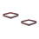 2Pièces Triangle Billard En Bois Pour Boules De 9 Billes 10