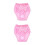 2Pièces Pantalons Sanitaires Coton Rose 4