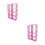 2Pièces Étagère Rose Design Élégant Pour Décoration 9
