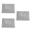 3Pcs Silver USB Powered Heated Blanket Large Soft Washable Comfort Use 9