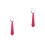 2Pièces Cravate Pailletée Polyester Brillante Pour Fête 3
