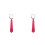 2Pièces Cravate Pailletée Polyester Brillante Pour Fête 4