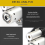 2025 Nieuwste oplaadbare LED-laserhoofdlamp met laserpointer 3