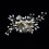Bridal Pearl Hair Comb Wedding Accessory 3