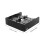 2Pièces Support Montage Interne Hdd SSD 5.25 ABS Matériel Noir 2