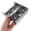 2Pièces Support Montage Interne Hdd SSD 5.25 ABS Matériel Noir 3