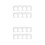 4Pièces Séparateurs D'orteils Transparente Pour Ongles Et Pédicure 4