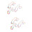 6Sets Schmuck Set Halskette Armband Farben 7