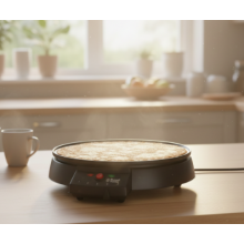 Russell Hobbs Electric Crepe & Pancake Maker, Black - 20920