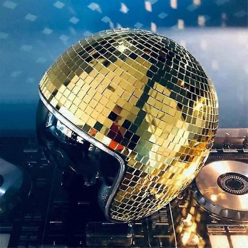 Κράνος Disco Ball με αναδιπλούμενο γείσο για δροσερά στηρίγματα νυχτερινού κέντ 2