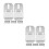 2Ensembles Supports Suspendus Urinoir Acier Inox Pour Usage 5