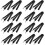 16Pièces Sangles De Jambes Nylon Pour De 7